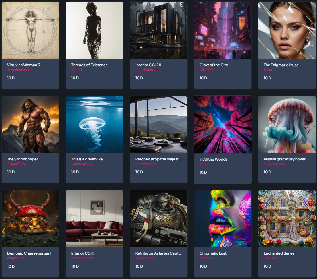 40 Unique 1/1 NFT Artworks – Screenshot 2